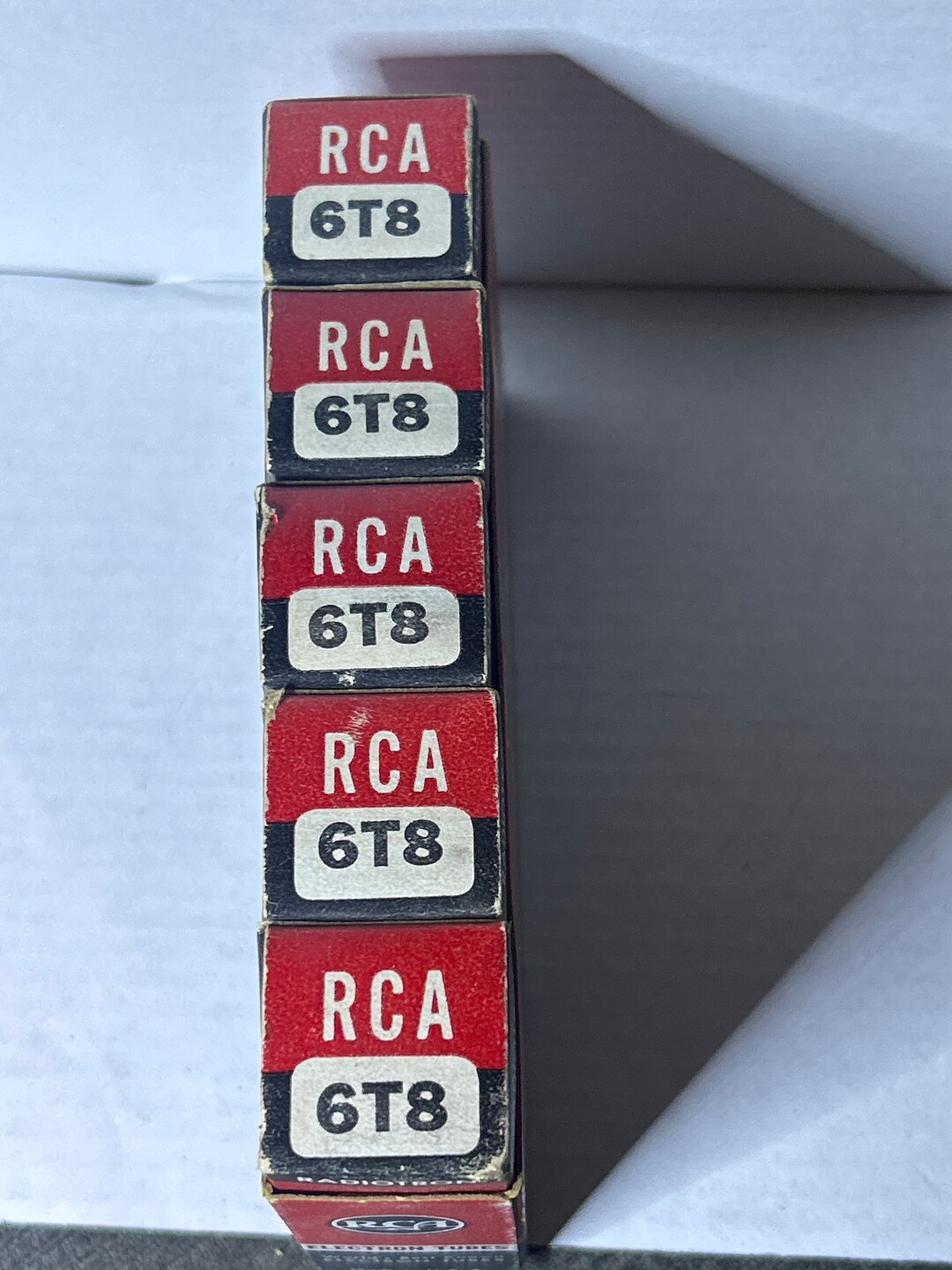 RCA Radiotron “6T8” 5 Tubes New in Box - Etsy