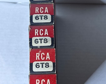 RCA ラジオトロン「6T8」5 真空管 新品箱入り - Etsy 日本