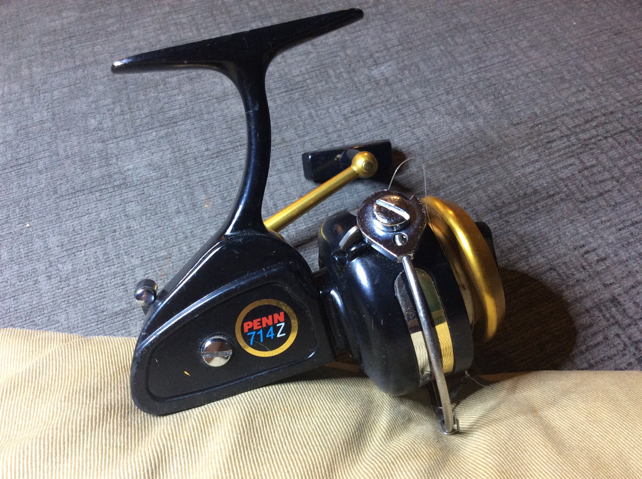 Penn 714Z Spinning Reel (made in U.S.A.) Works Great “ultra Sport