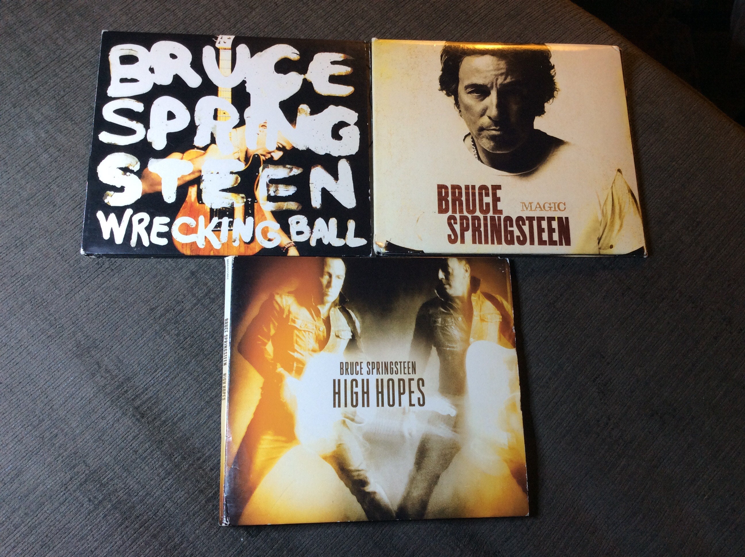 3 Bruce Springsteen Cds magic Wrecking Ball High Hopes - Etsy Denmark