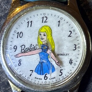 Barbie Watch Barbie Vintage Leather Watch Barbiecore vintage Y2K accessory Vintage barbie watch - Gem main image 3