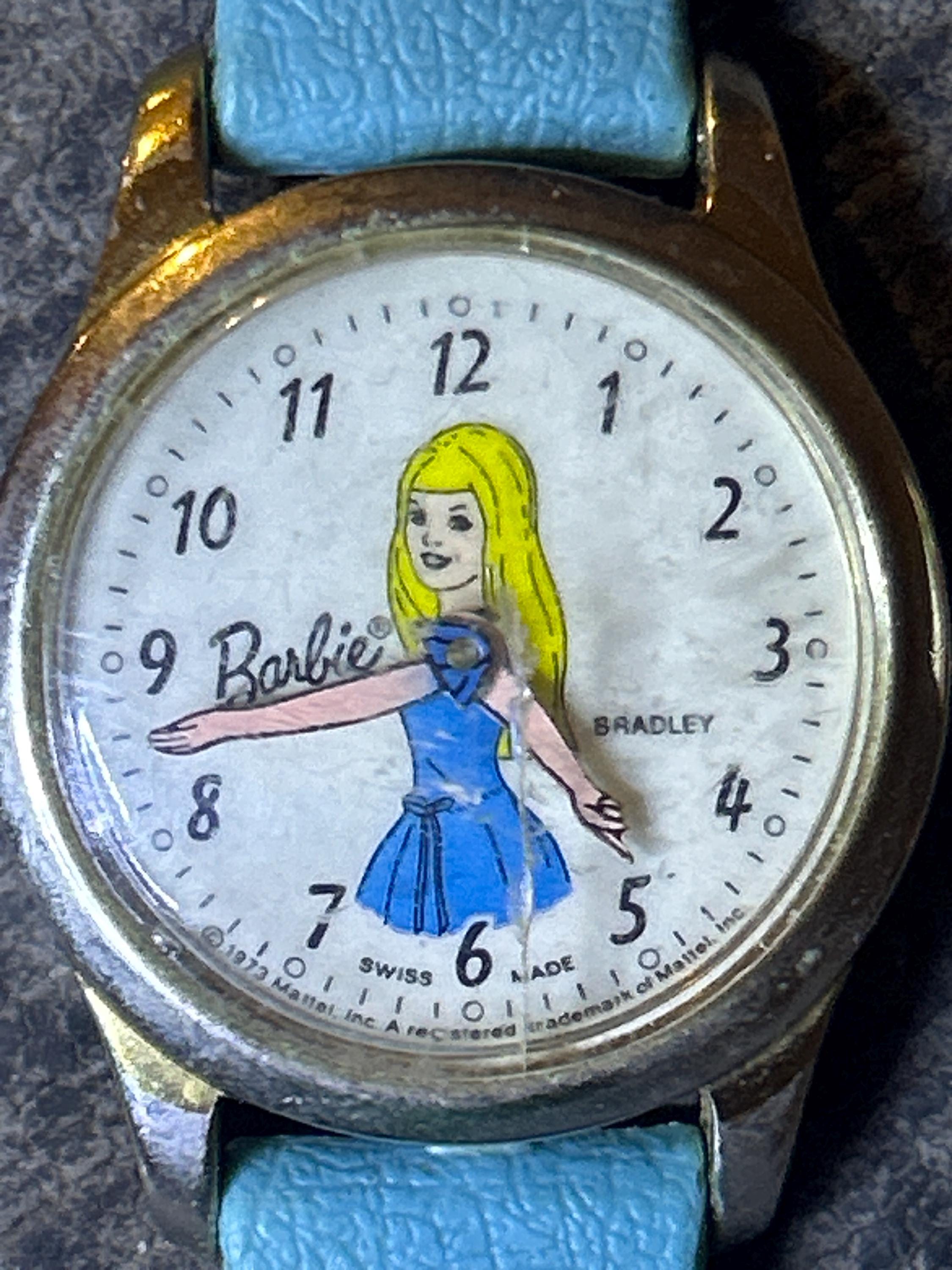 Barbie Watch (bradley) 1973 “works” Childs Watch Self Wind - Etsy