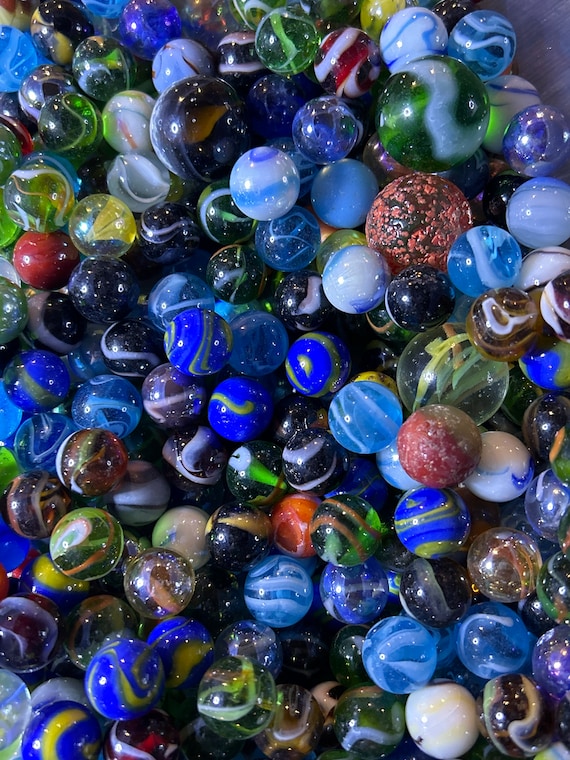 アンティークモダンビー玉 30個入り（ガラス） - Etsy 日本