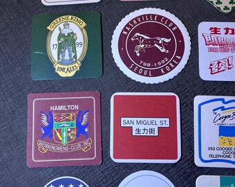 ヴィンテージコースター16枚（種類豊富）希少・入手困難 - Etsy 日本