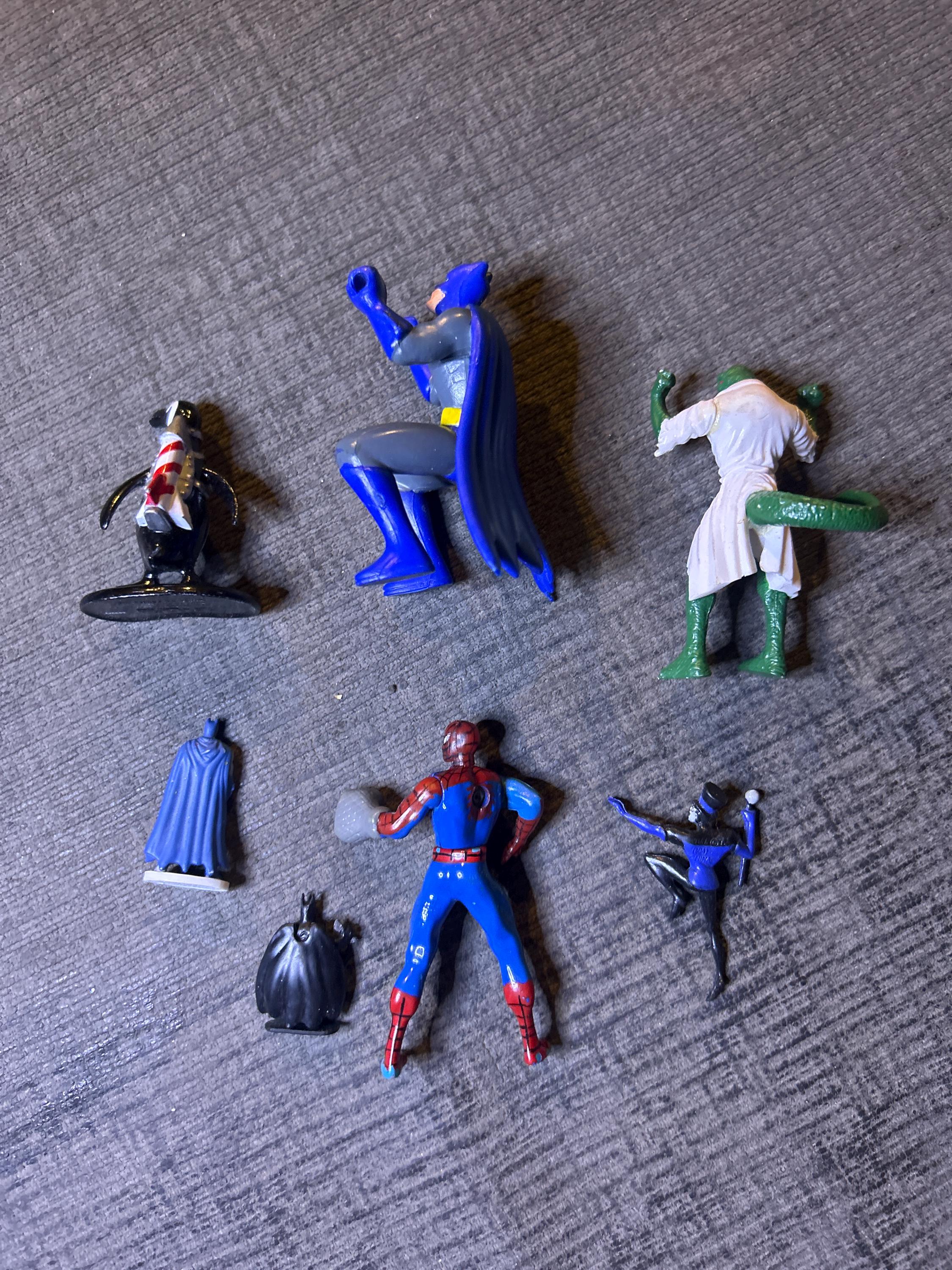 Comic Book Figures (1980’s) 7 Figures - Etsy