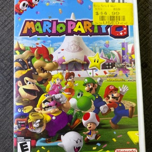 Mario Party (nintendo Wii) Game and Case