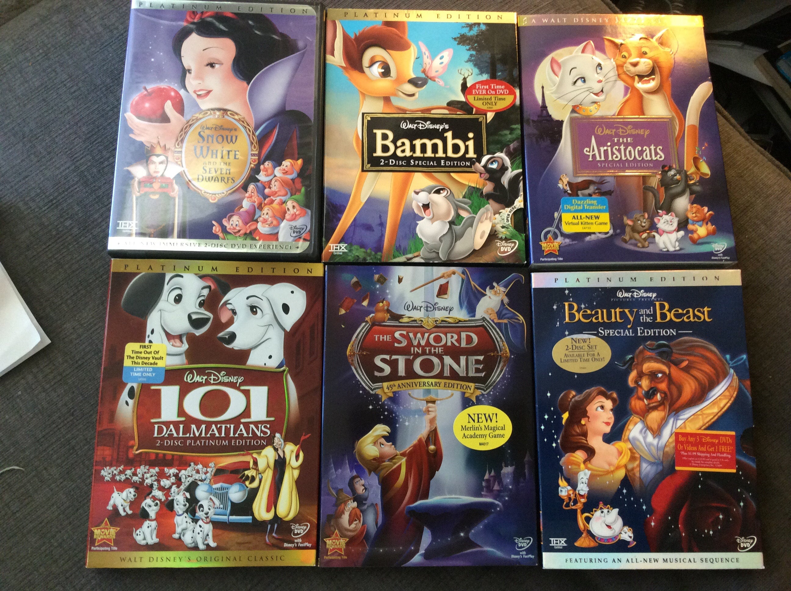 Disney animated Movie DVD Bundle Lot - ayanawebzine.com