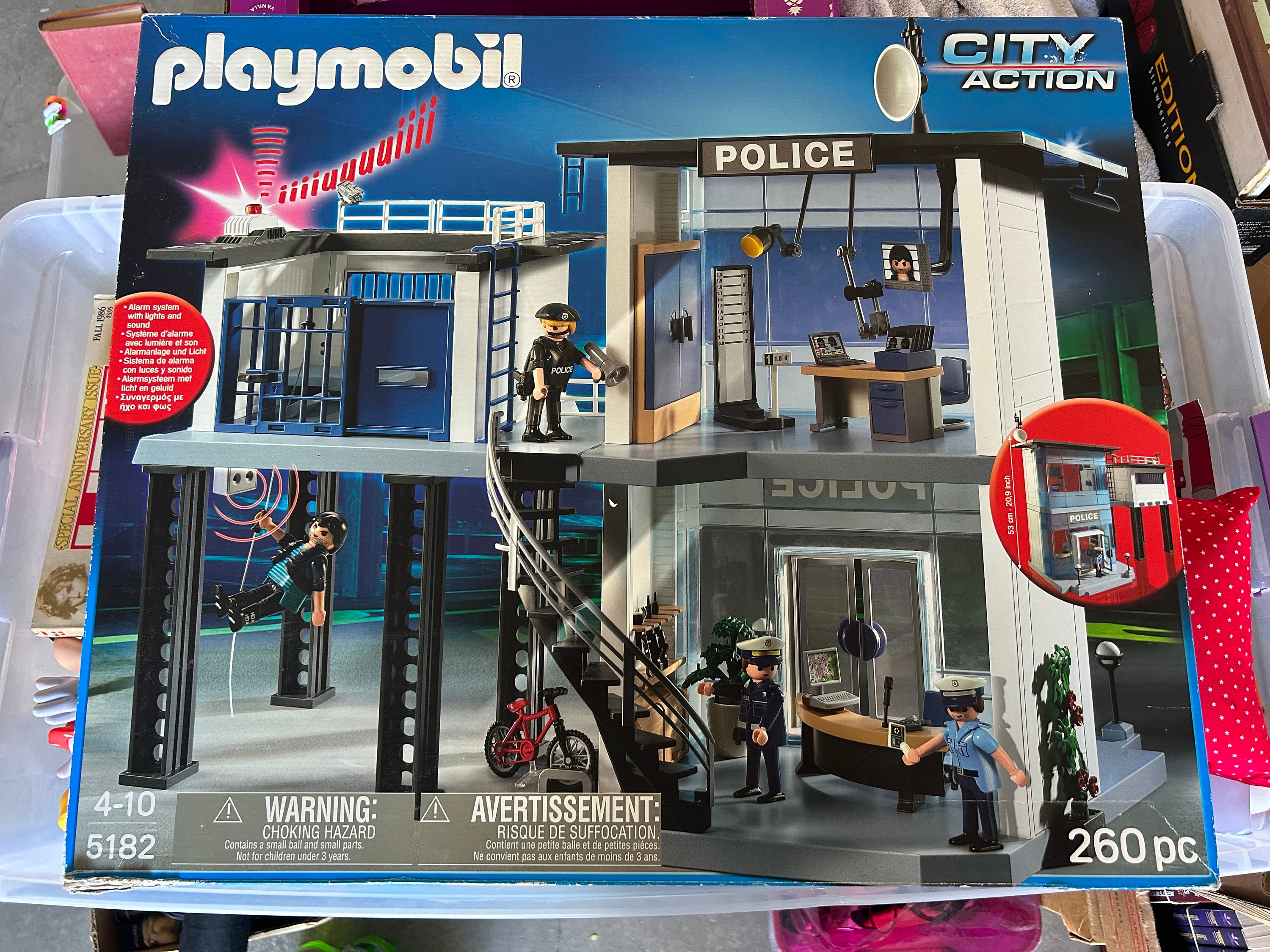 Playmobil City Action 5182 Commissariat de police avec système d