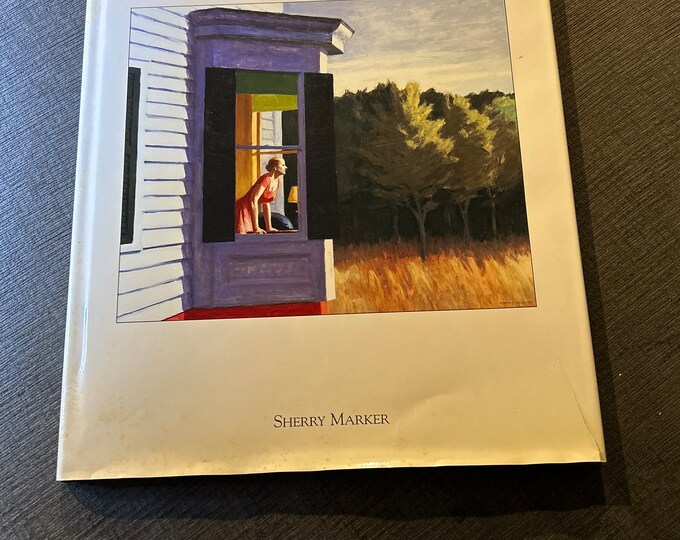 Edward Hopper Art Book by Sherry Marker large Hardcover Etsy