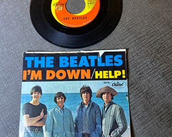 "The Beatles 45 ""Ich bin Hilfe"" in der Nahe von Mint 5476."