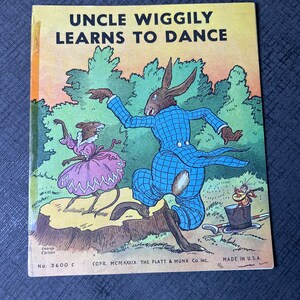 1939 “Uncle Wiggily Learns to Dance by Howard Garis. Rough