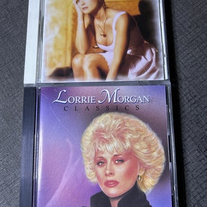 2 Lorrie Morgan CD’s (Classics, Greatest Hits) Like New