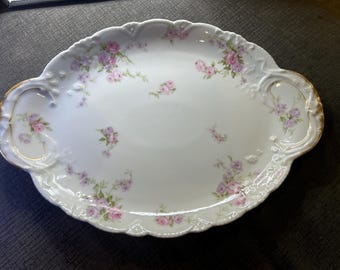 Piatto da portata Theodore Haviland Limoge Francia (35,5 x 25,7 cm)