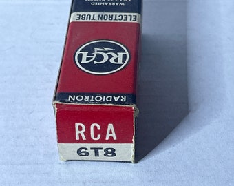 RCA Radiotron “6T8” NIB unused