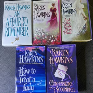 Karen Hawkins 5 “Talisman Ring” Series-Paperbacks (Very Good)