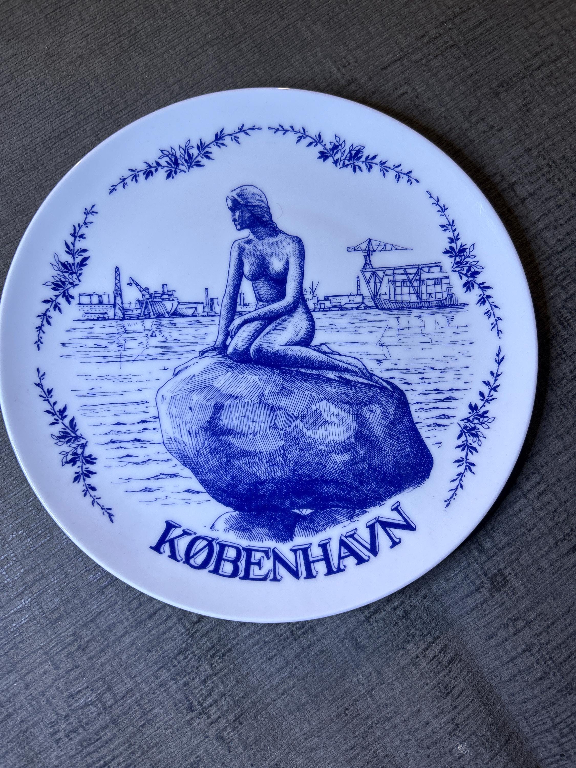 コベンハウン コレクターズ プレート (人魚像) BYGDO 1960 年代
