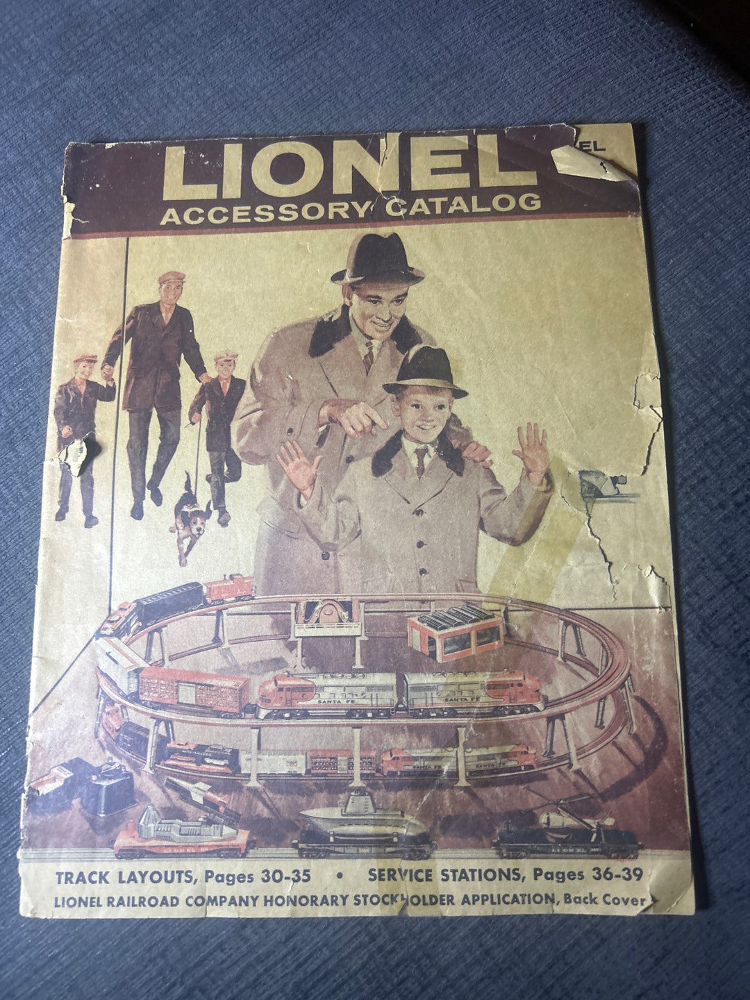 Lionel Train Catalog vintage 38 Pages Etsy
