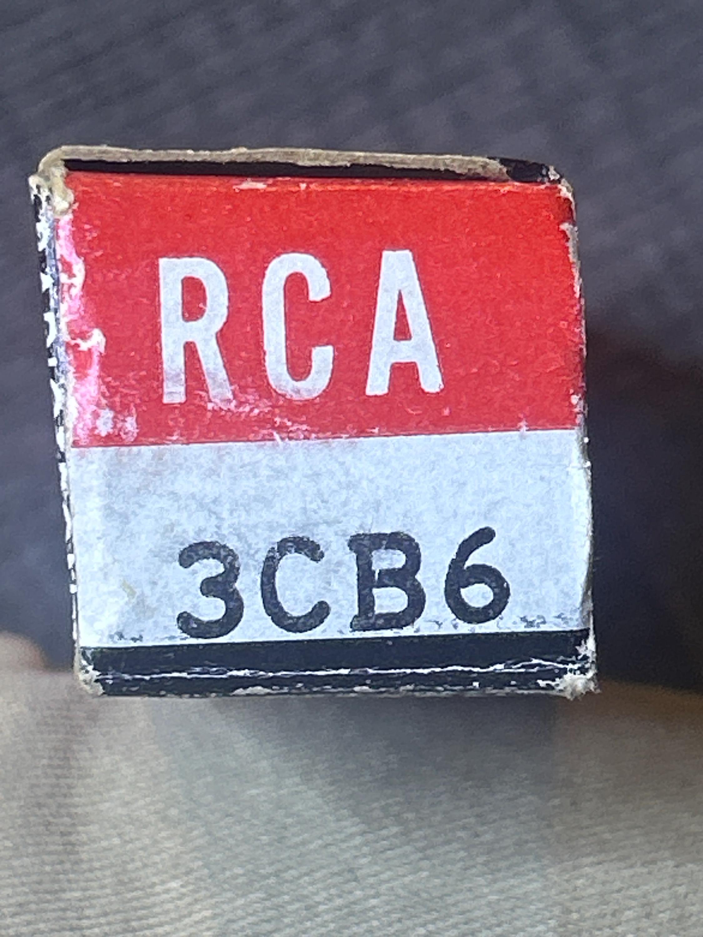 3CB6 RCA電子管（NOS-NIB） - Etsy 日本