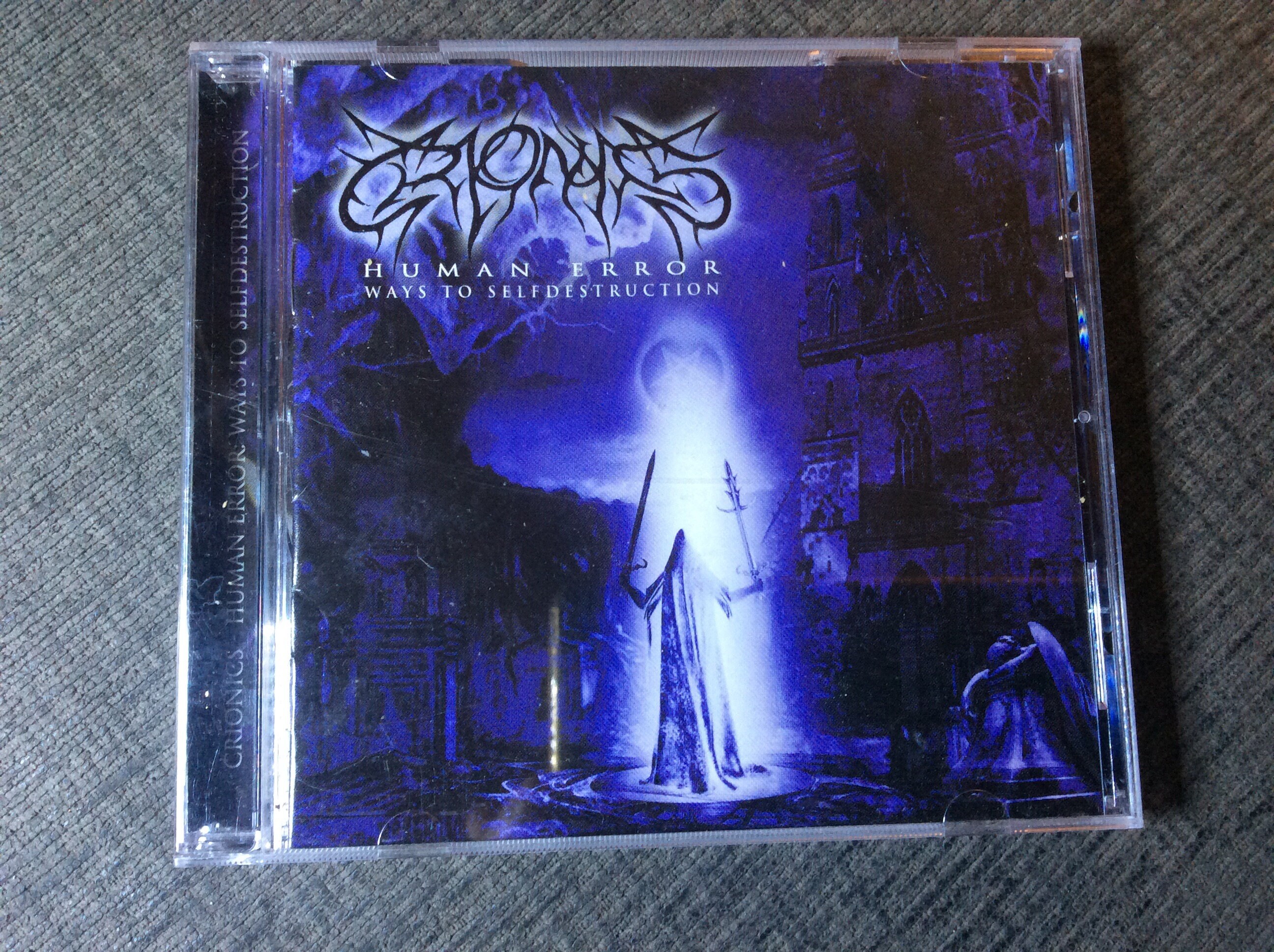 Crionics Crionics CD “human Error:ways to Selfdestruction (new Condition) - Etsy