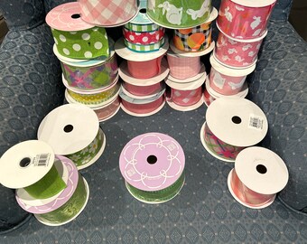 Ribbon Spring, Easter, Pastels (180+ Yards) Papermart-RG Ribbon-Expressions”New Old Stock