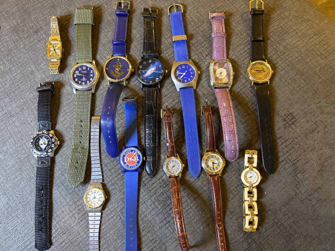 14 Vintage Watches with Batteries - Etsy