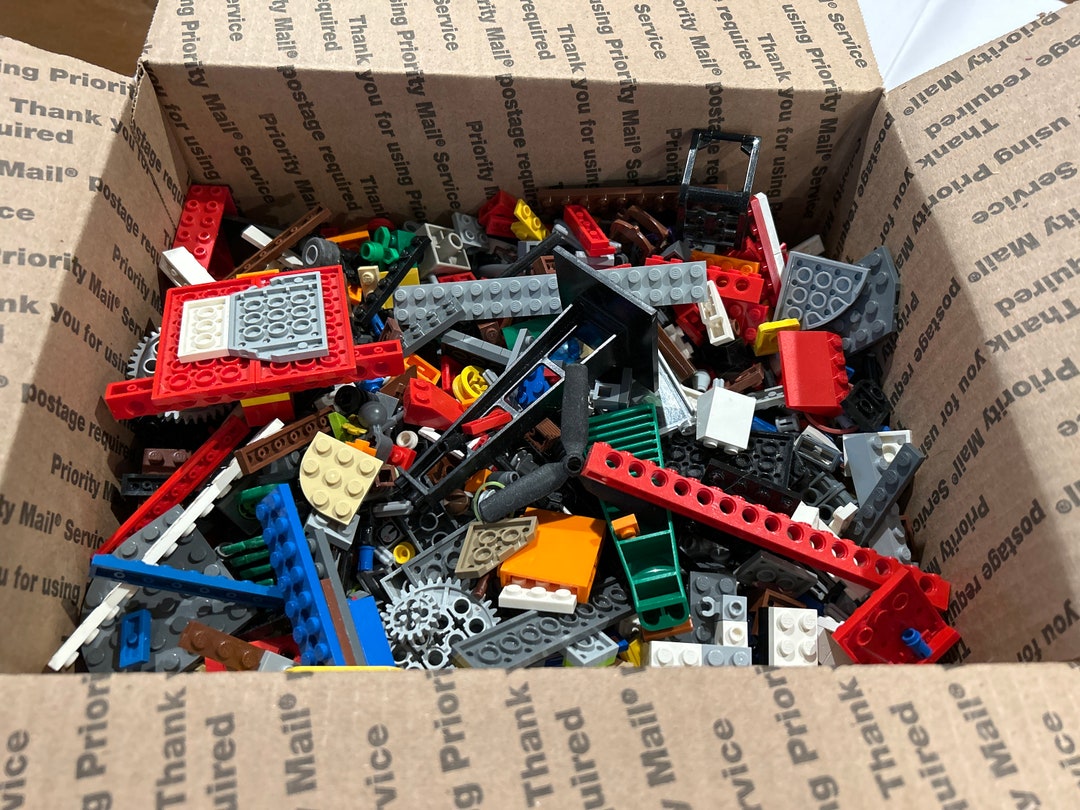 3.5 Pounds Vintage Lego Blocks smaller Pieces Clean Etsy
