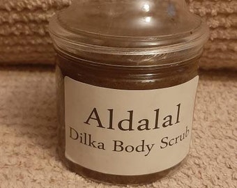 Organic Dilka .  An Organic  Body Scrub and natural exfoliater .