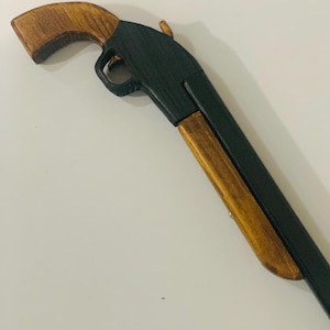 Wooden shotgun cane, walking stick, patterned like a single barrel 12gauge, unique gift veteran, disabled handicapped, hunter crafted in USA
