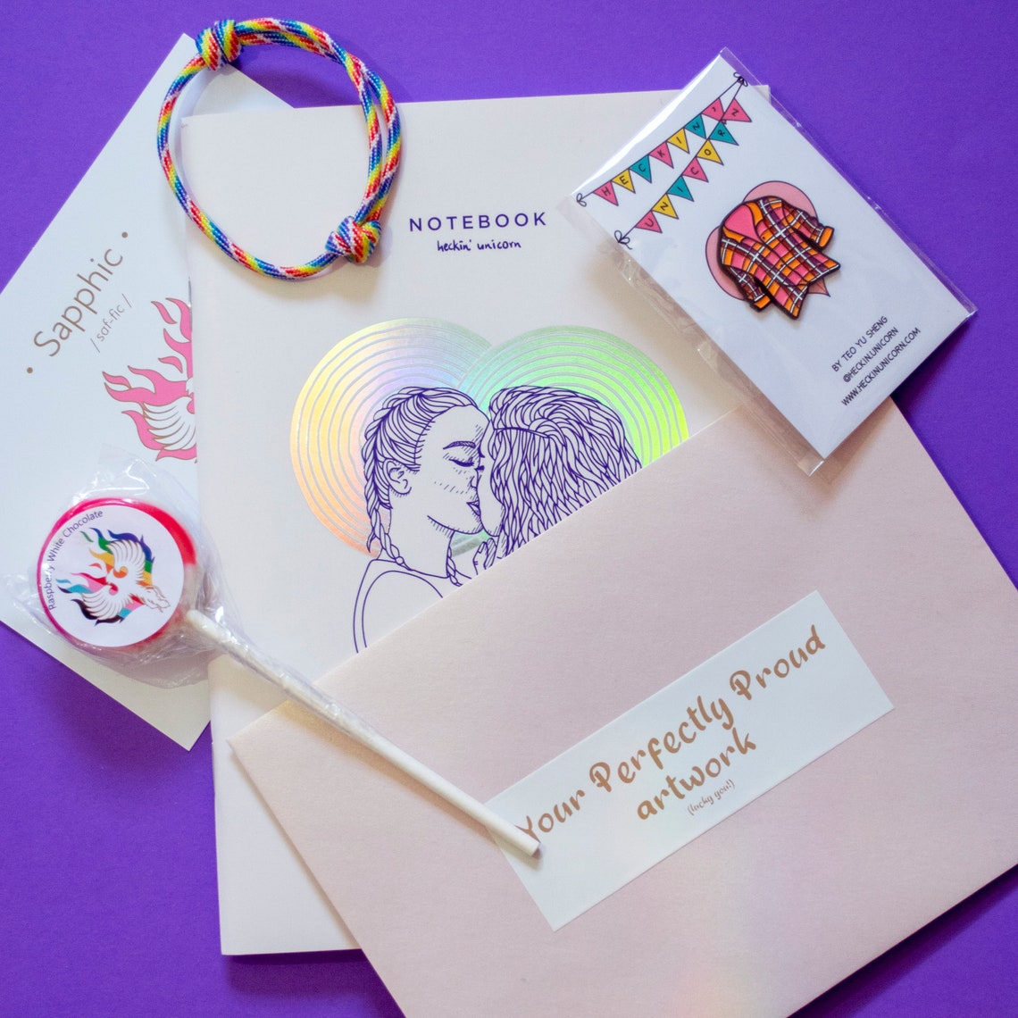 LGBTQ Gay Pride Queer Caja de regalo de la mujer Etsy