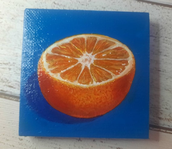 How About Orange: Mini canvases