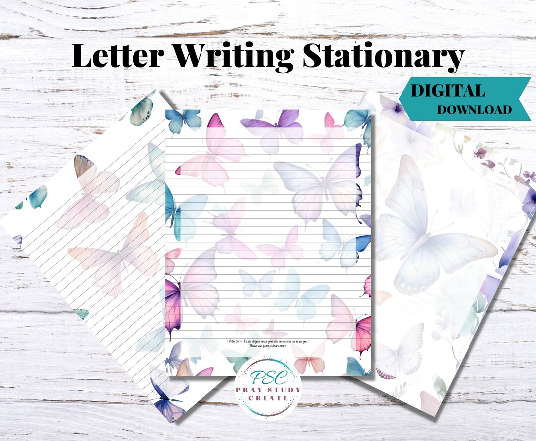 Printable Jehovah's Witness Letter Writing Paper Lined, Jw Printable ...