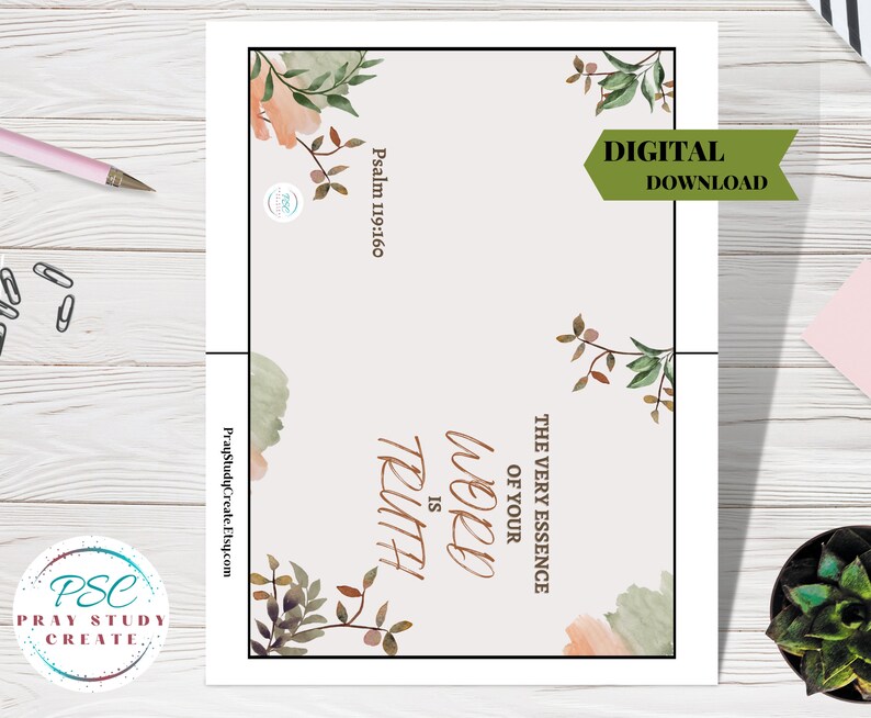 Printable Jehovah's Witness 2023 Year Text Greeting Card Etsy