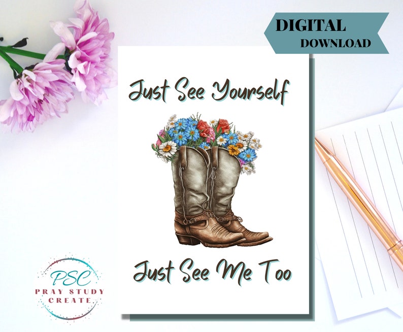 Printable Jehovah's Witness Greeting Card JW Card Download 5 X 7