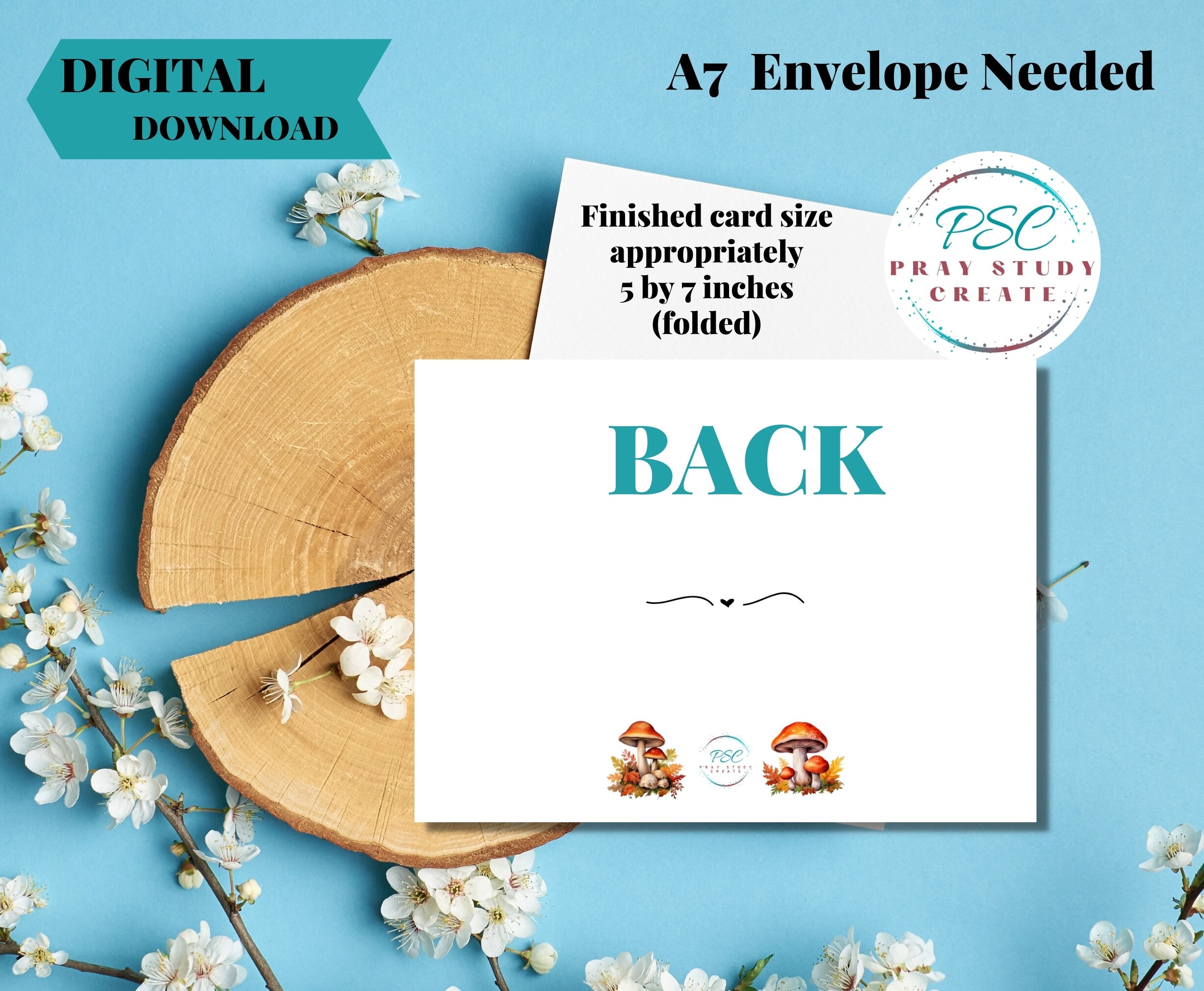 Printable Jehovah's Witness JW Greeting Card Instant Download 5x7 Blank ...