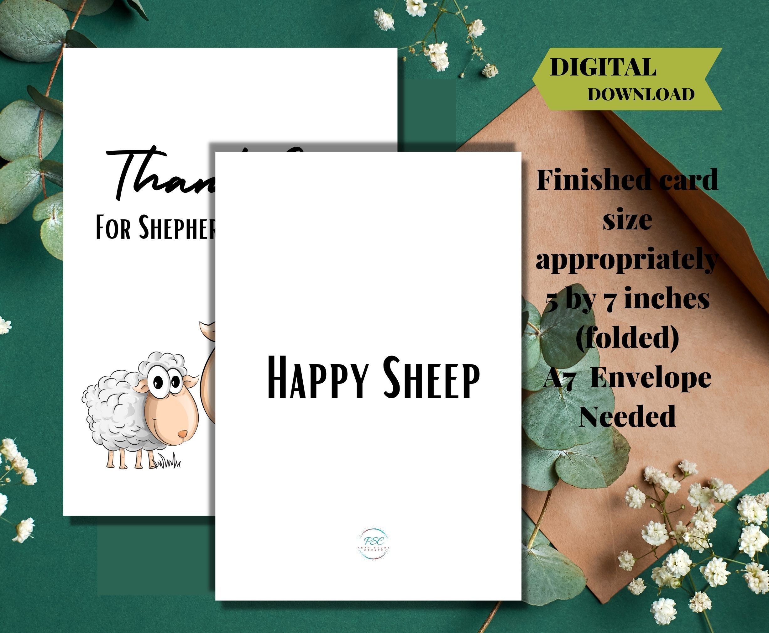 Printable Jehovah's Witness Thank You Greeting Card JW Digital Card for