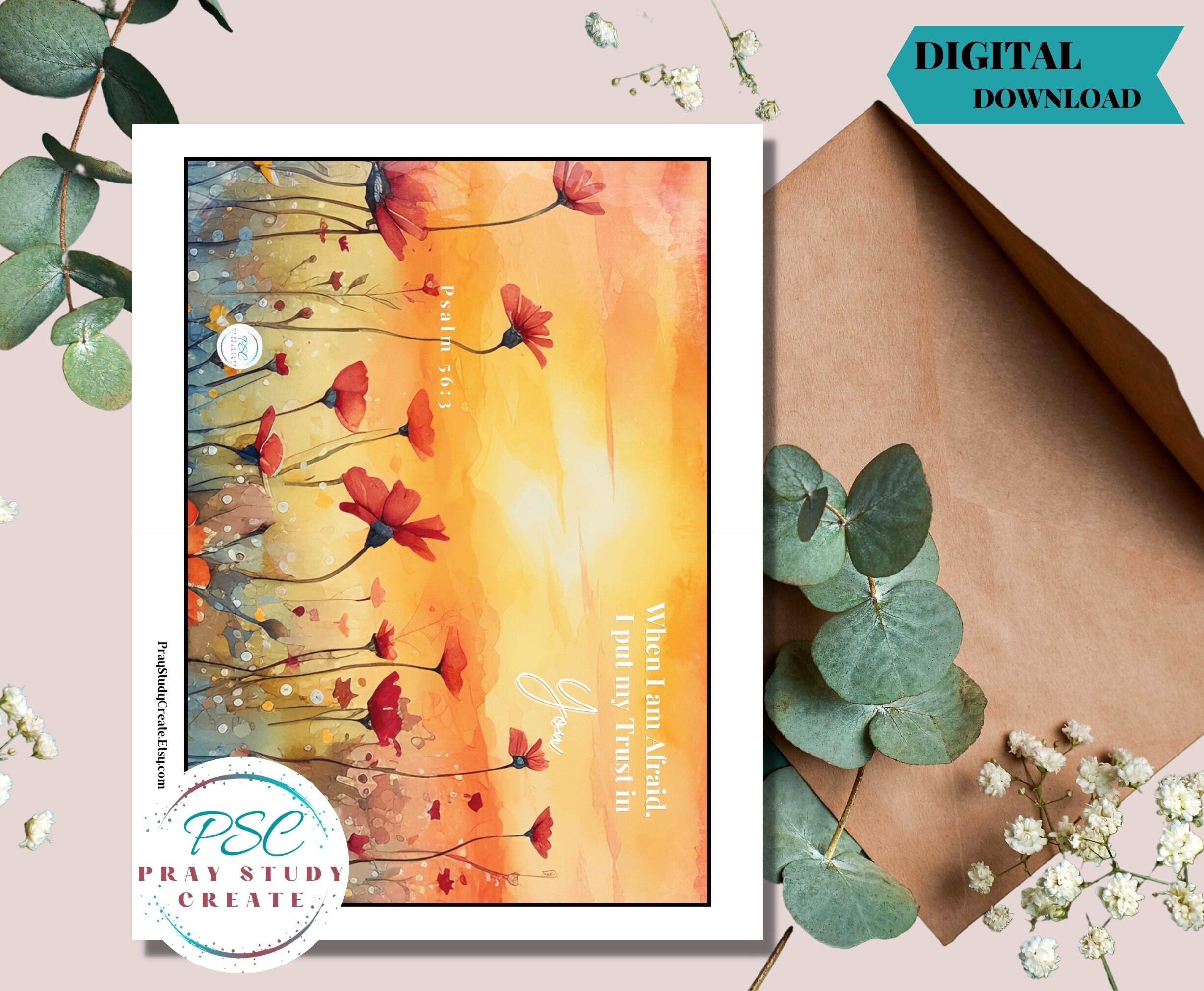 Photo inspiration: Visual Reference: Printable Jehovah S Witness 2024 Year Text Greeting Card Colorful