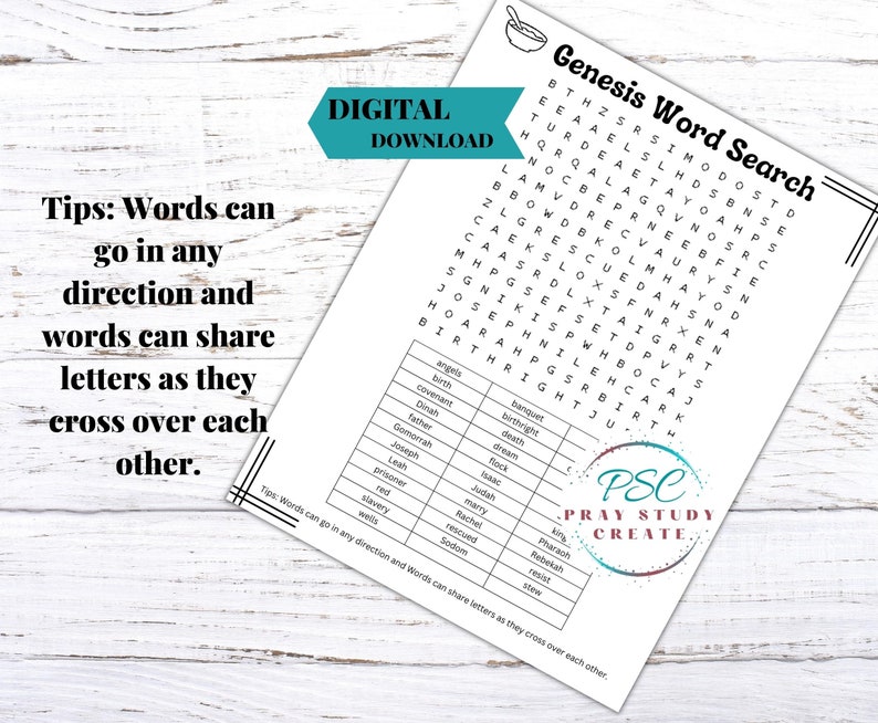 Printable JW Game Word Search, Jehovah's Witness Game for Kids, JW