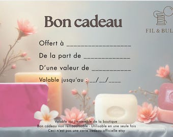 Printbare cadeaubon - direct te downloaden
