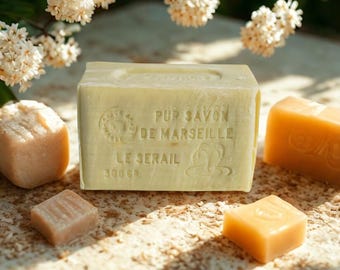 rechthoekige Marseille zeep