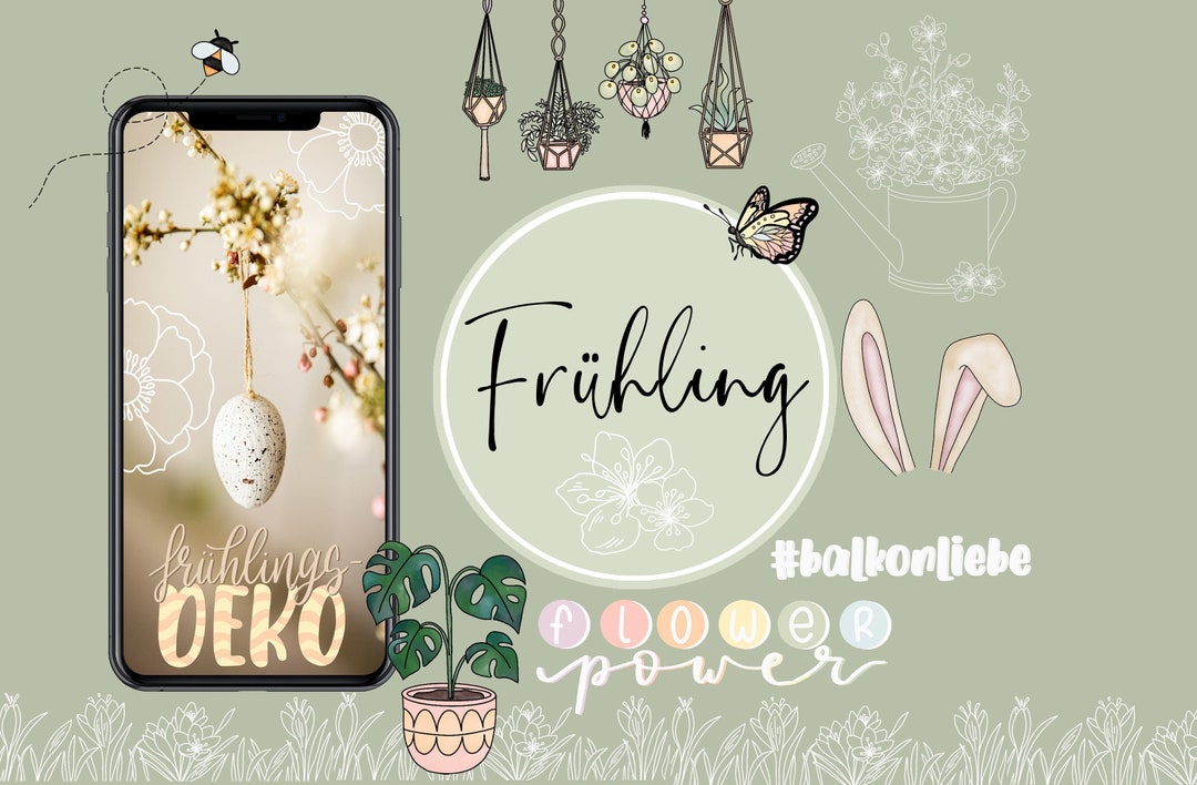 100+ Story Stickers for Spring - for Instagram Stories About Spring ...