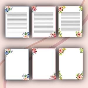 Printable Letter Writing Stationery, JW Letter Writing Paper, Field Service Supplies, Ministry Digital Paper, digital download, notes