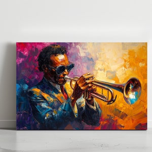 Miles Davis Painting - Etsy