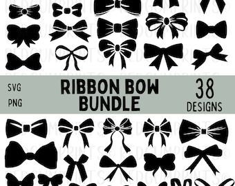 Schleife SVG Bundle, Schleife SVG, Schleife SVG, Geschenk SVG, Schleifen SVG, Png, Svg Dateien für Cricut, Silhouette, Geschenk Schleife svg, Cricut