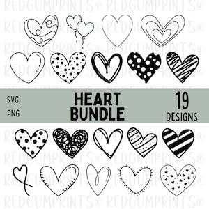 Heat SVG Bundle, Heart SVG, Valentine svg, Star Outline Svg, Love SVG, Png, Svg Files for Cricut, Silhouette, Hearts Svg, Valentines Day Svg