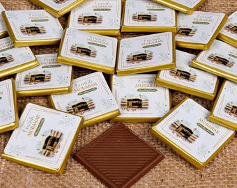 Single Chocolate Umrah Mubarak Favors, Hajj Mubarak, Eid Al Adha Favors for Guests, Eid Mubarak, Eid Gifts, Eid Favors, Eid Chocolate