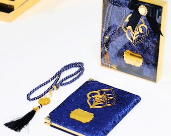 Personalized Yaseen Dua Book Tasbeeh Islamic Gift Set, Eid Favors, Islamic Wedding Favors, Islamic Birthday, Muslim Party Favors for Guests