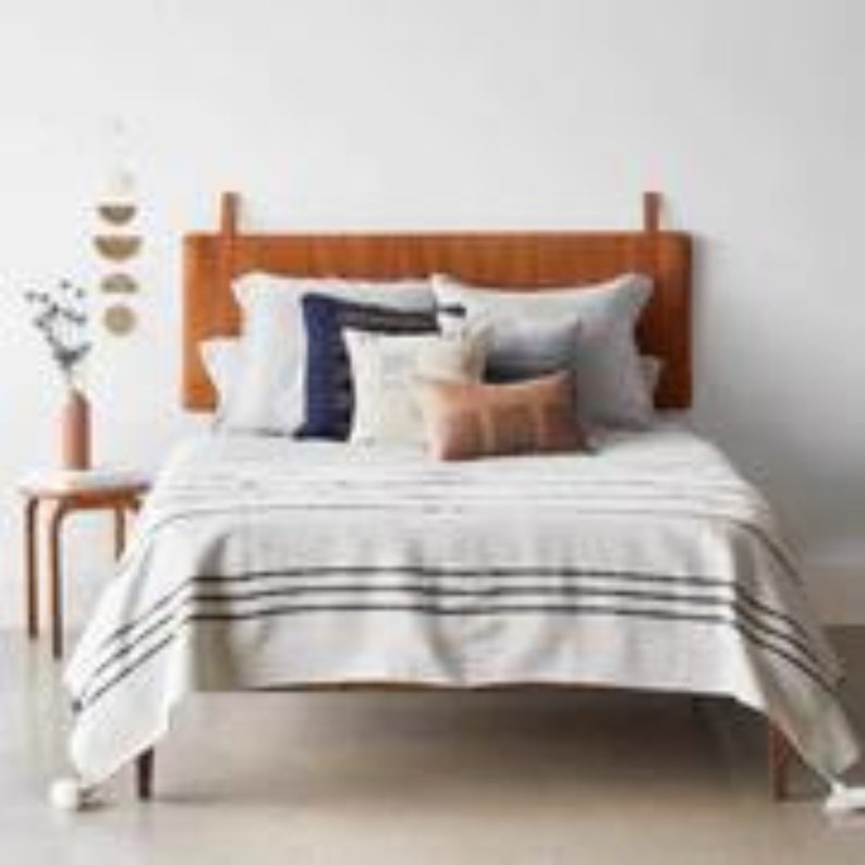 Leather Headboard Coverwall Hanging Headboard Cushion Cover Etsy