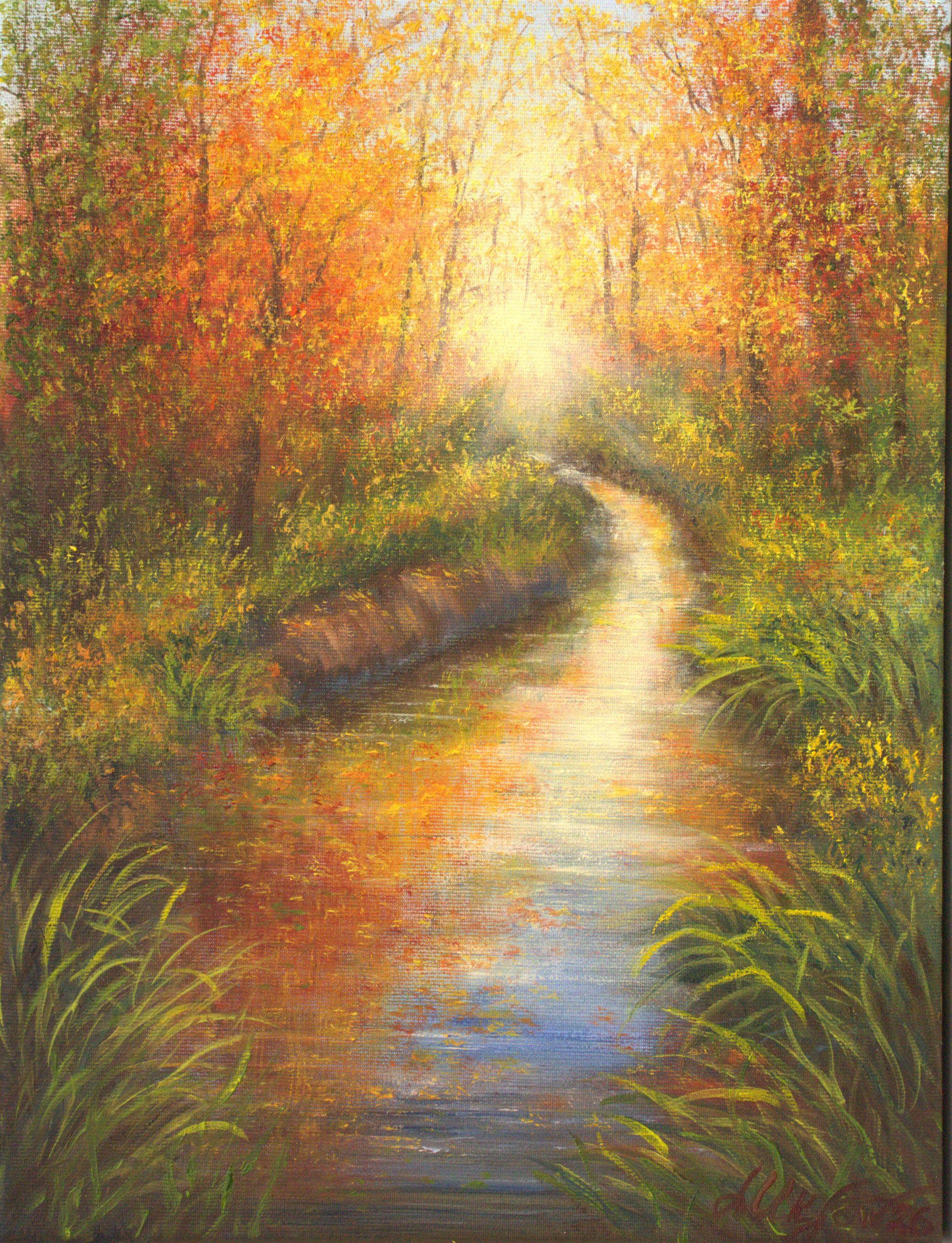 Shimmering Forest, Style A , By James Wiens,Wall Art Canvas Print