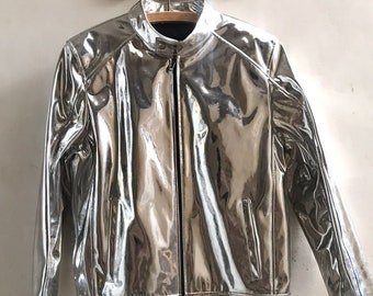 Leather Jacket Men | Zip up jacket | Leather Jacket | Motorcycle Jacket | Unisex Jacket