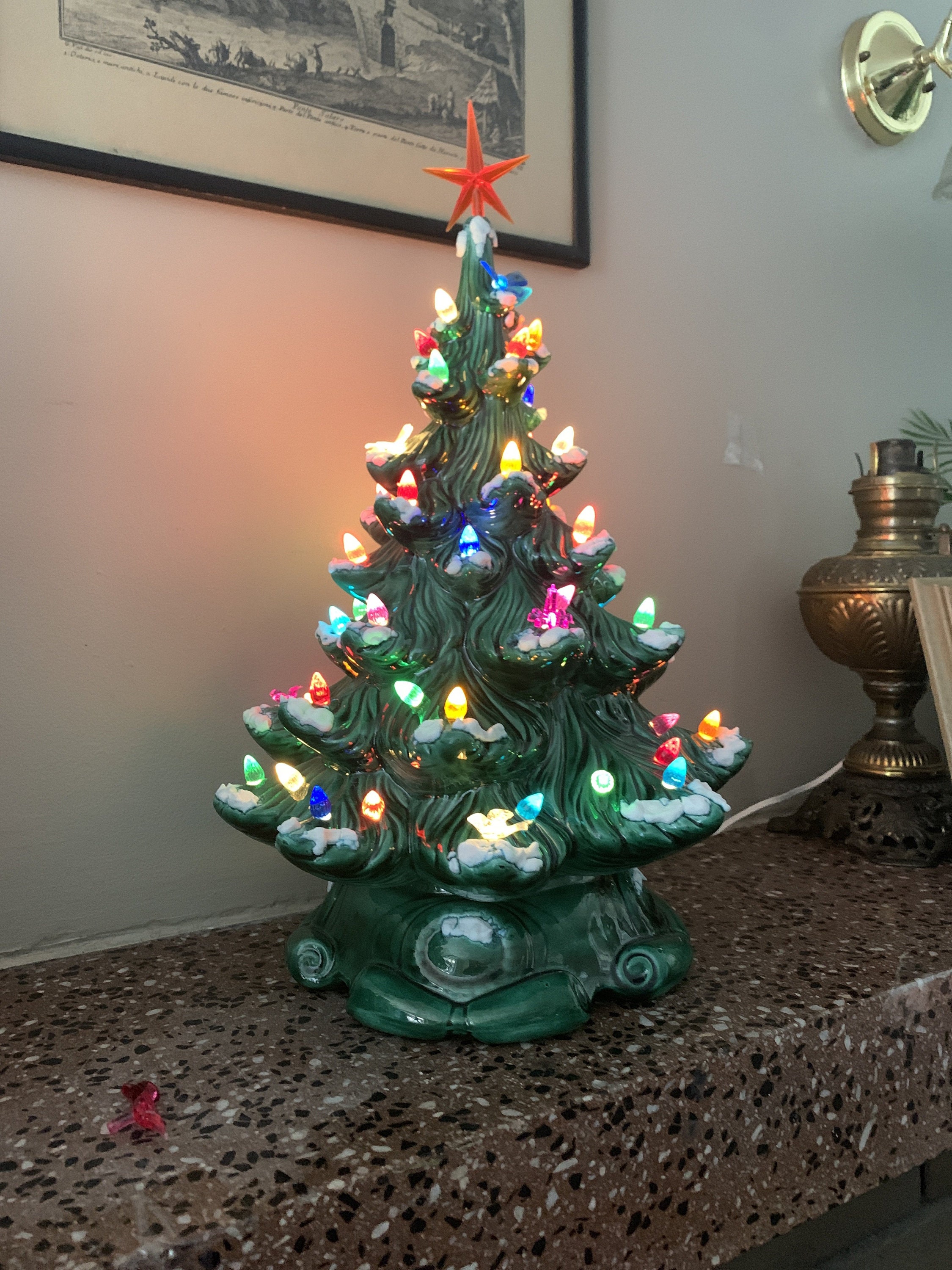 lights for a ceramic christmas tree